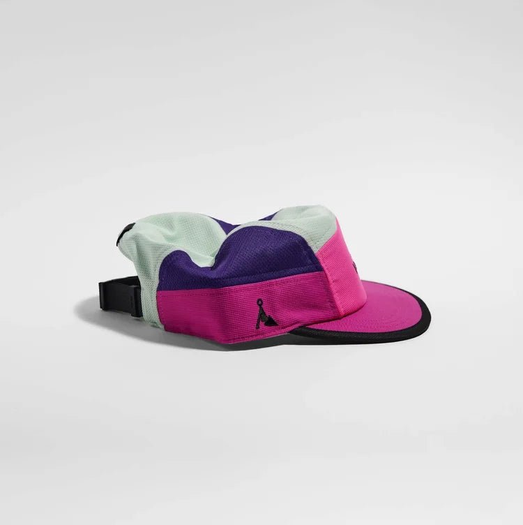 VÅGA Club Cap - Pink / Purple / Mint - Interval Running
