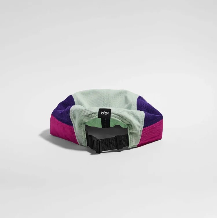 VÅGA Club Cap - Pink / Purple / Mint - Interval Running