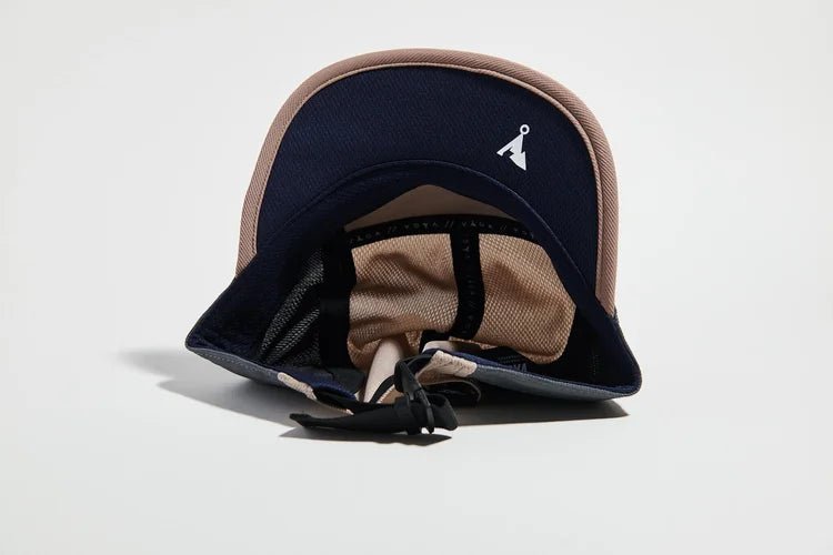 VÅGA Club Cap - Taupe / Black / Charcoal / Navy Blue - Interval Running