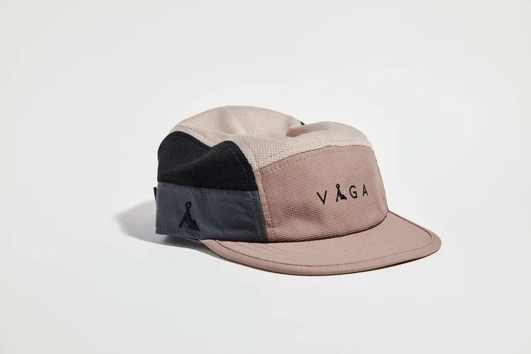VÅGA Club Cap - Taupe / Black / Charcoal / Navy Blue - Interval Running