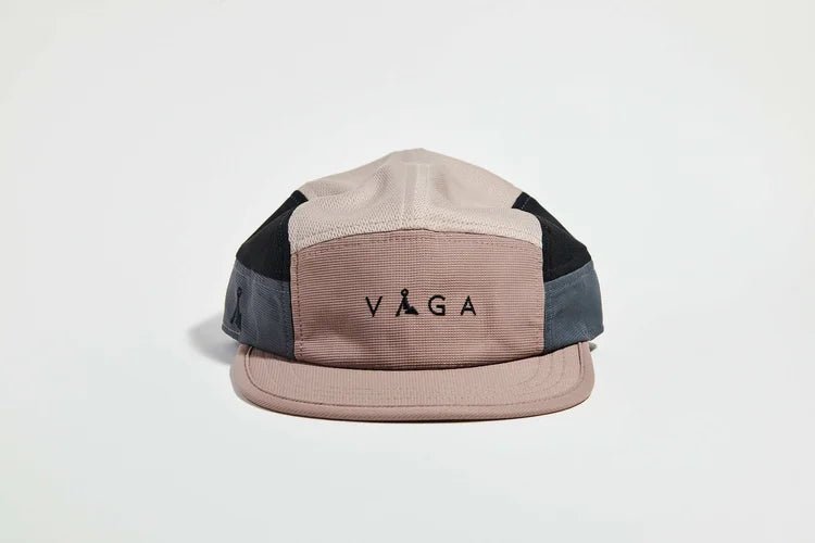 VÅGA Club Cap - Taupe / Black / Charcoal / Navy Blue - Interval Running