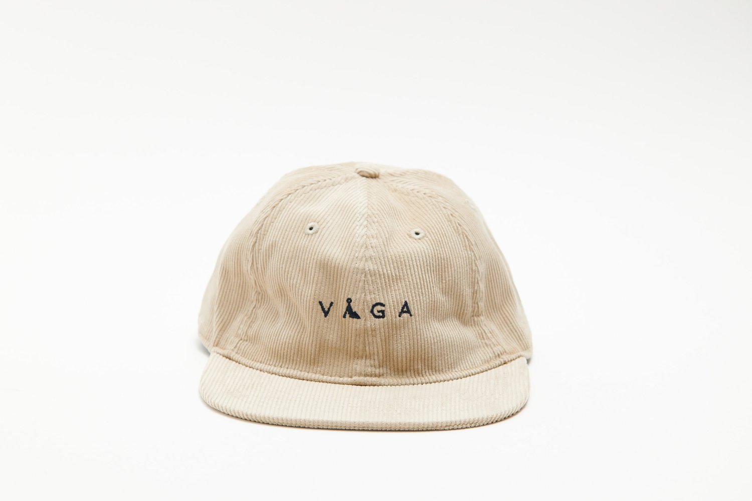 VAGA Corduroy Cap - Ecru - Interval Running