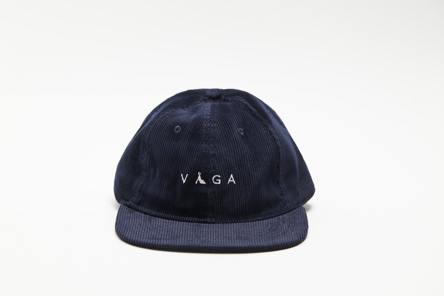 VAGA Corduroy Cap - Navy Blue - Interval Running