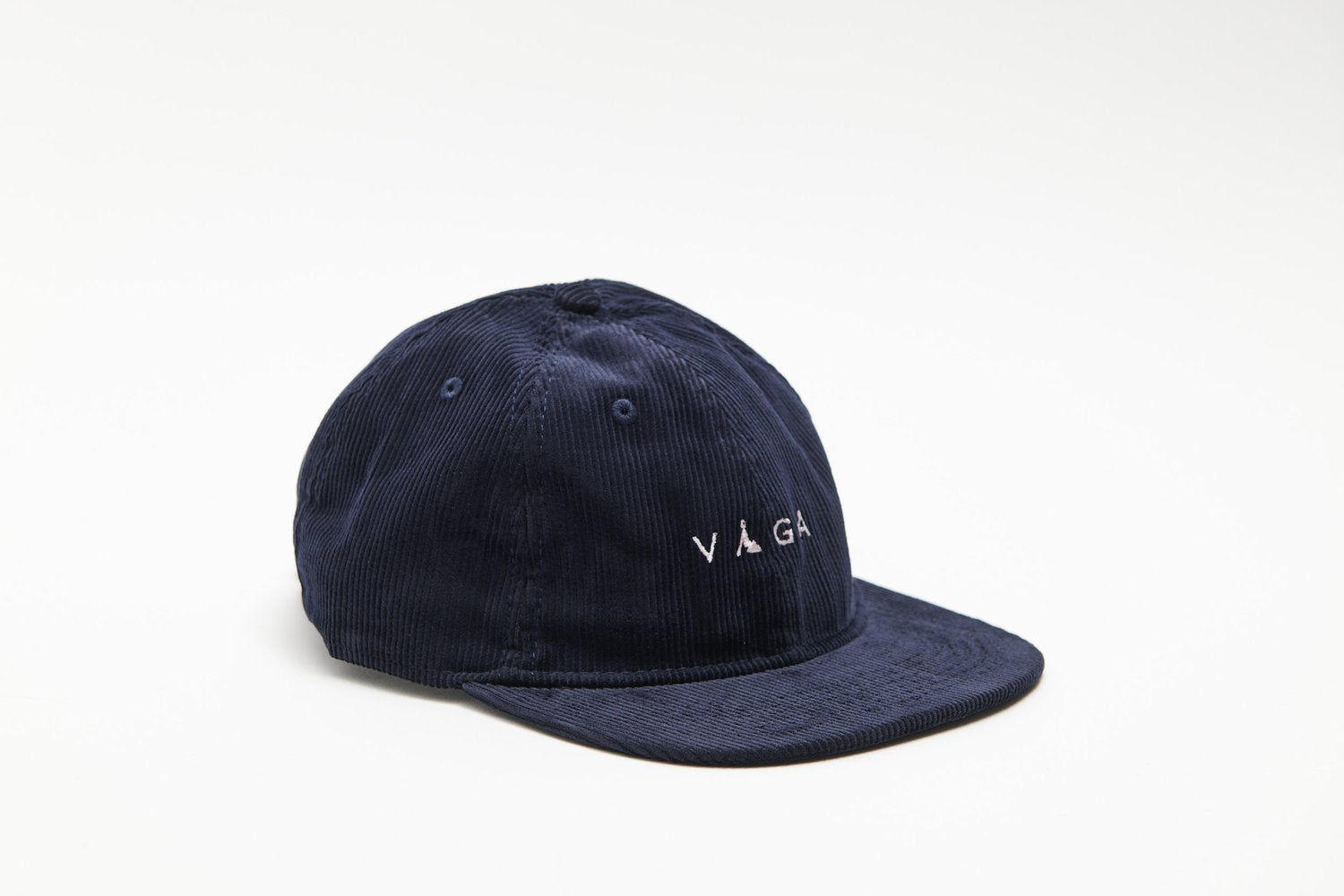 VAGA Corduroy Cap - Navy Blue - Interval Running