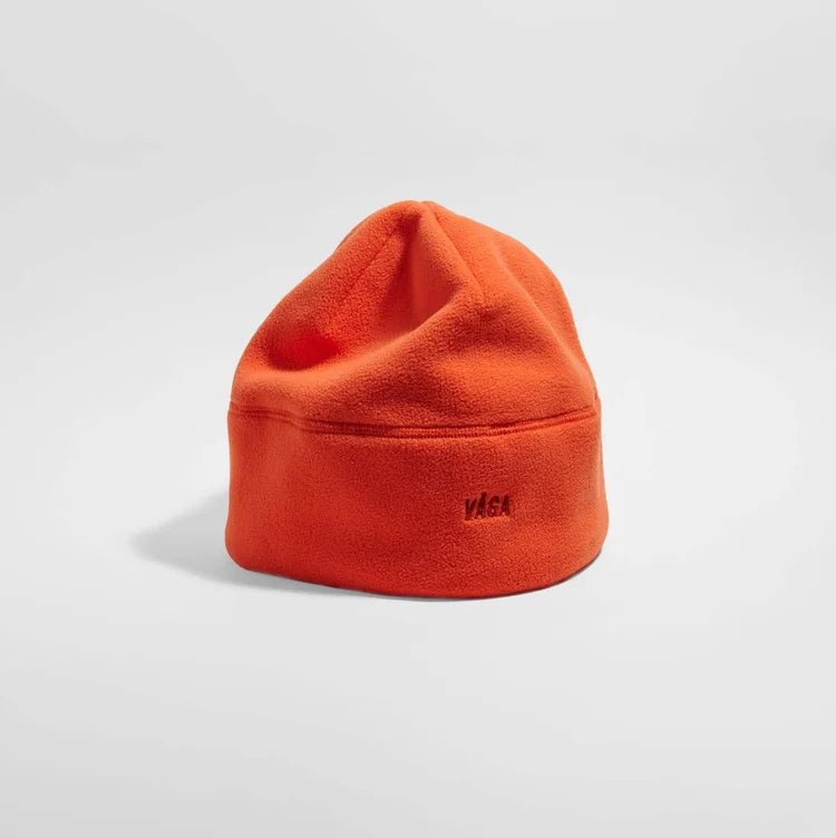 VÅGA Fleece Beanie - Orange - Interval Running