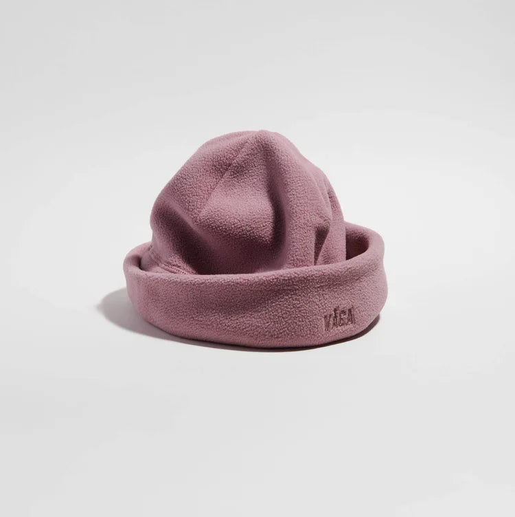 VAGA Fleece Beanie - Dusky Rose