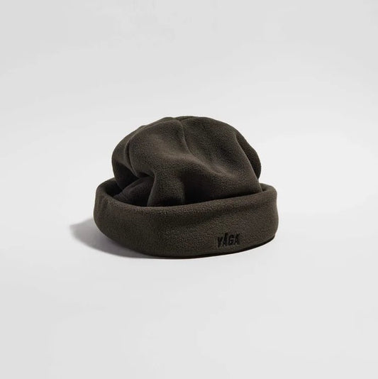 VÅGA Fleece Beanie - Utility Green - Interval Running