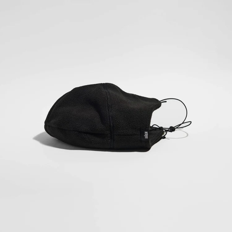 VÅGA Fleece Summit Beanie - Black - Interval Running