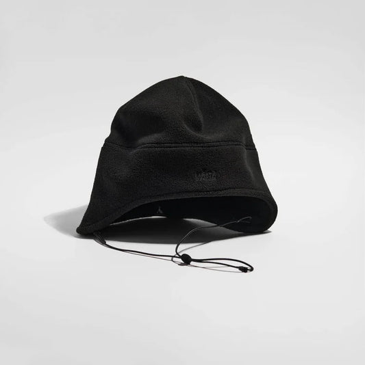 VÅGA Fleece Summit Beanie - Black - Interval Running