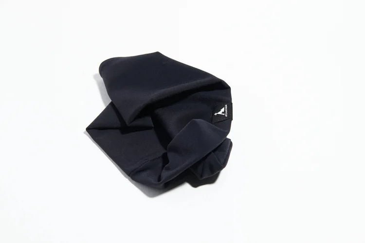 VÅGA Jersey Midweight Headband - Black - Interval Running