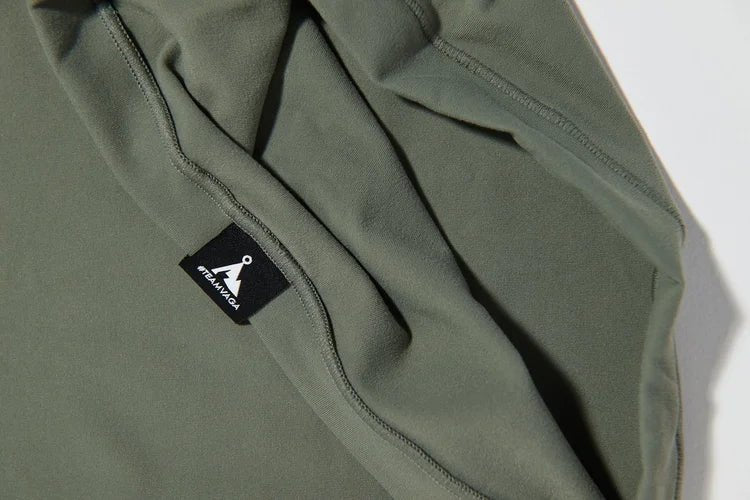 VÅGA Jersey Midweight Headband - Dusty Green - Interval Running