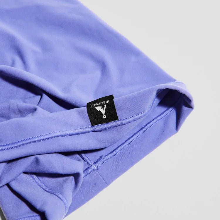 VÅGA Jersey Midweight Headband - Lilac - Interval Running