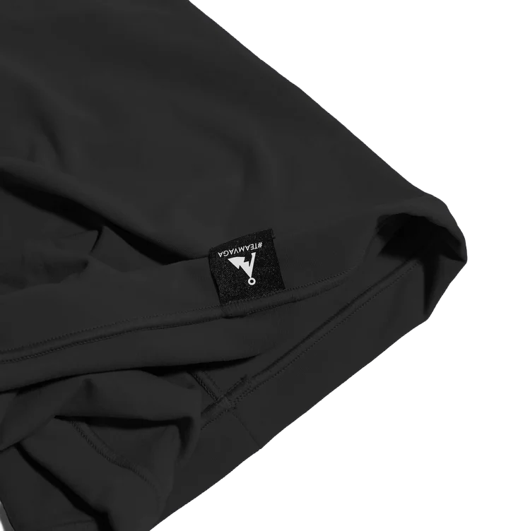 VÅGA Jersey Lightweight Neck Gaiter - Black / Charcoal