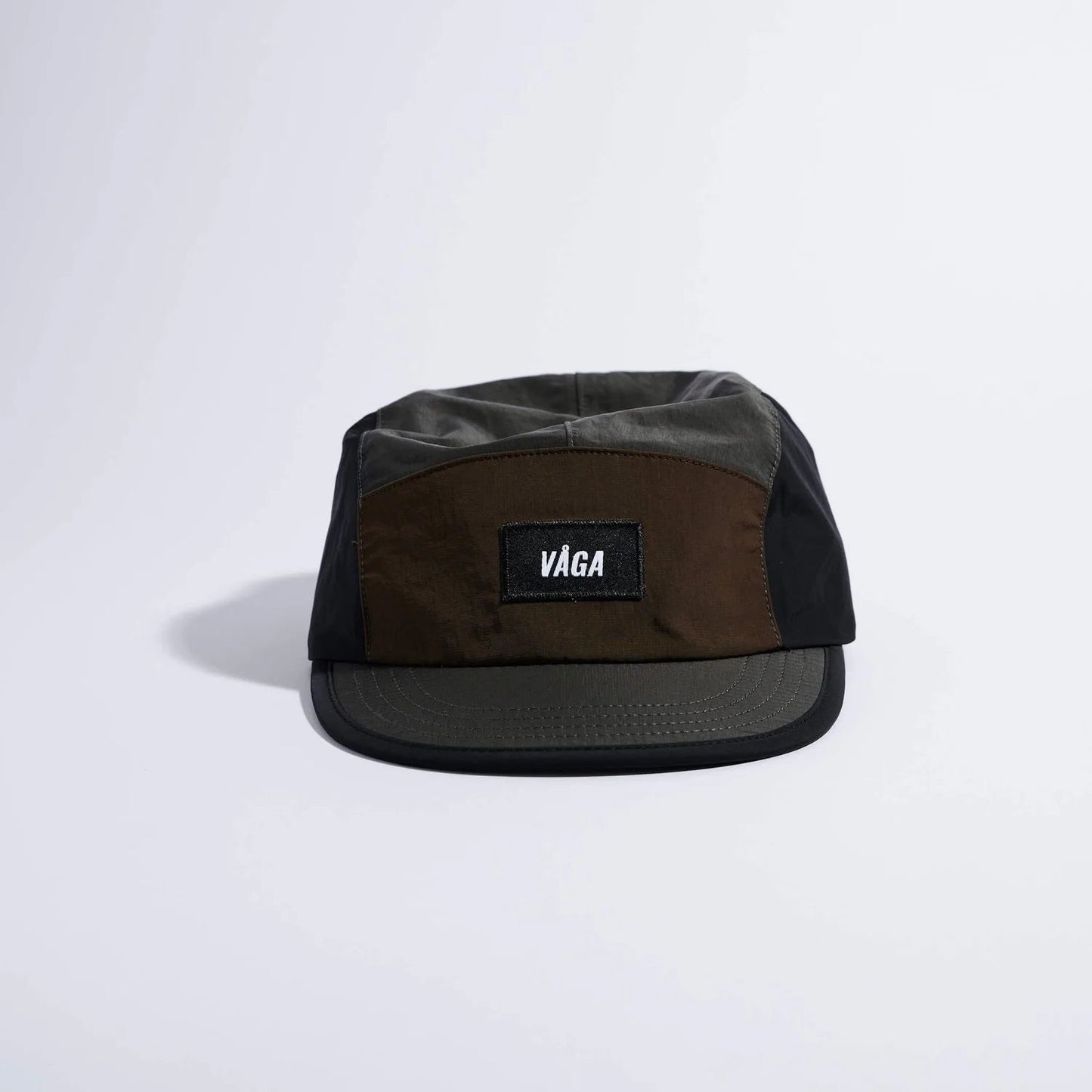 VÅGA Pacer Cap – Charcoal / Black / Brown - Interval Running