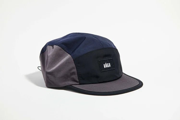 VÅGA Pacer Cap – Navy Blue / Charcoal / Black - Interval Running