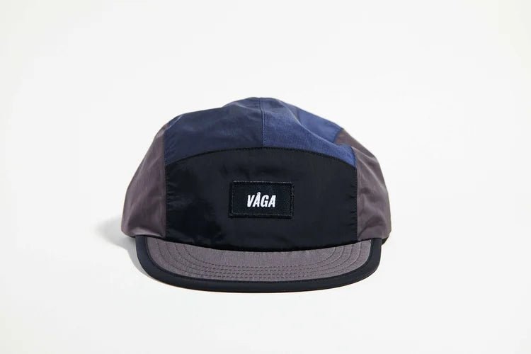 VÅGA Pacer Cap – Navy Blue / Charcoal / Black - Interval Running