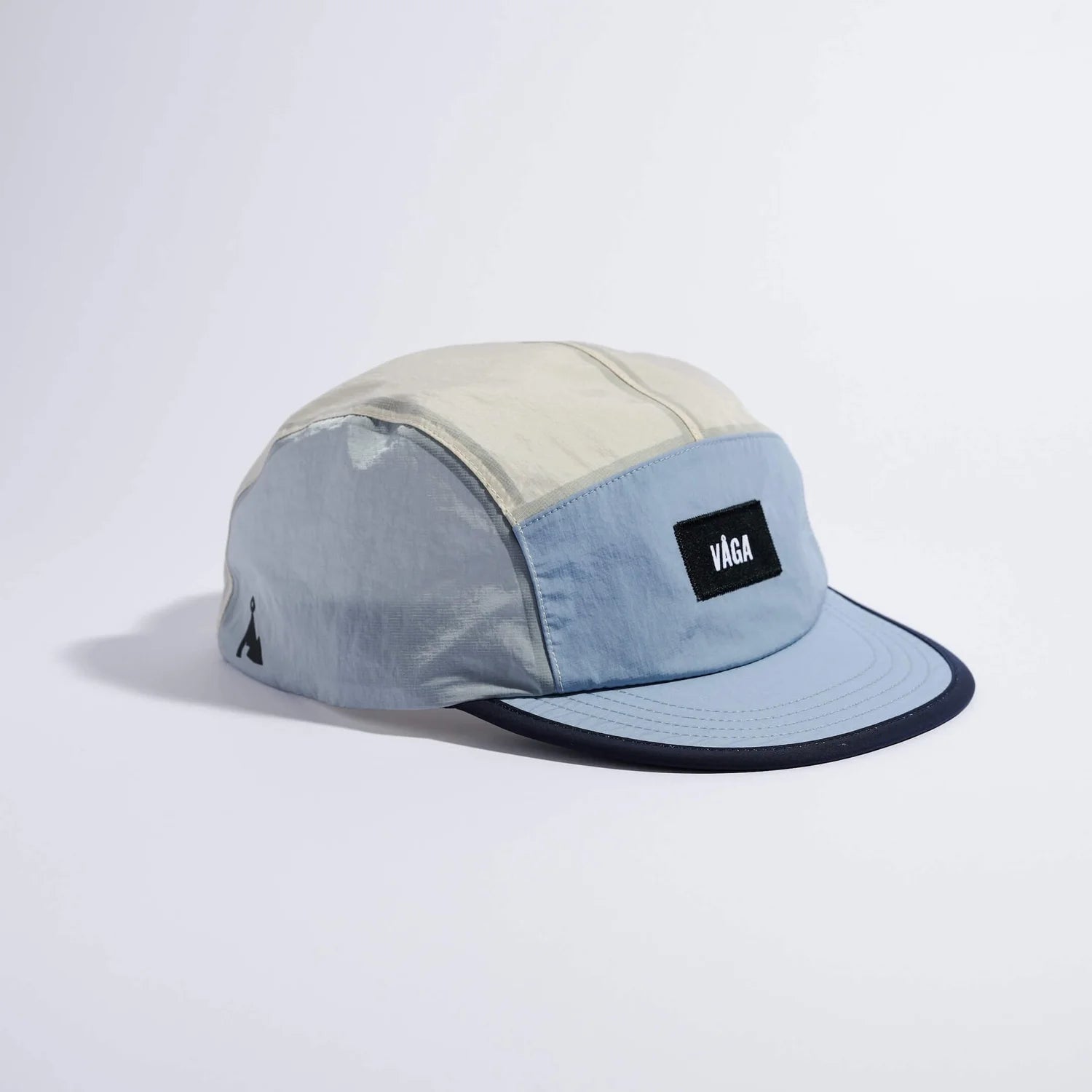 VÅGA Pacer Cap – Postal Blue / Dust Grey / Navy - Interval Running