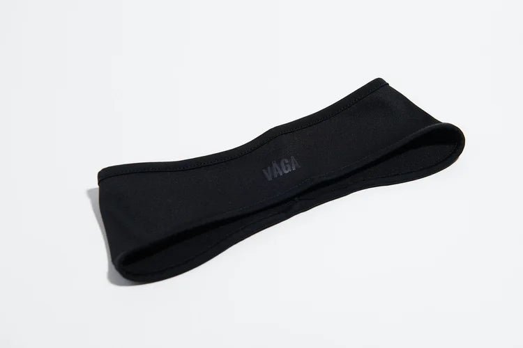 VÅGA Performance Headband - Black - Interval Running