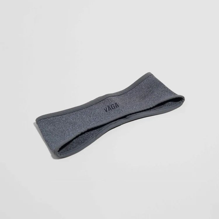 VÅGA Performance Headband - Dark Grey Melange - Interval Running