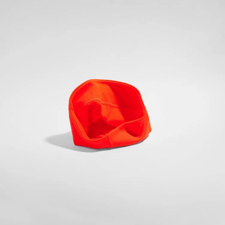 VÅGA Performance Skull Cap - Neon Orange - Interval Running