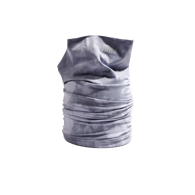 VÅGA Jersey Lightweight Neck Gaiter - Dark Grey / Light Grey