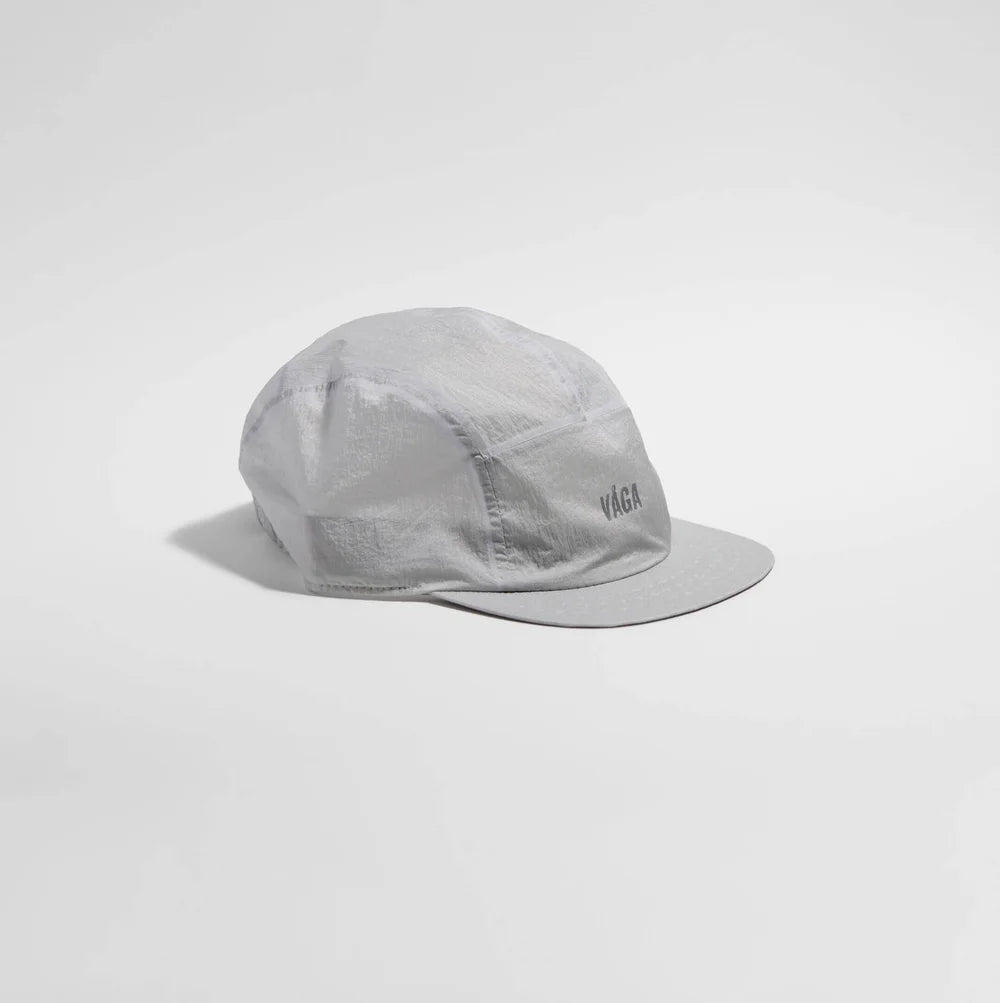 VAGA Wind Resistant Cap - Light Grey - Interval Running