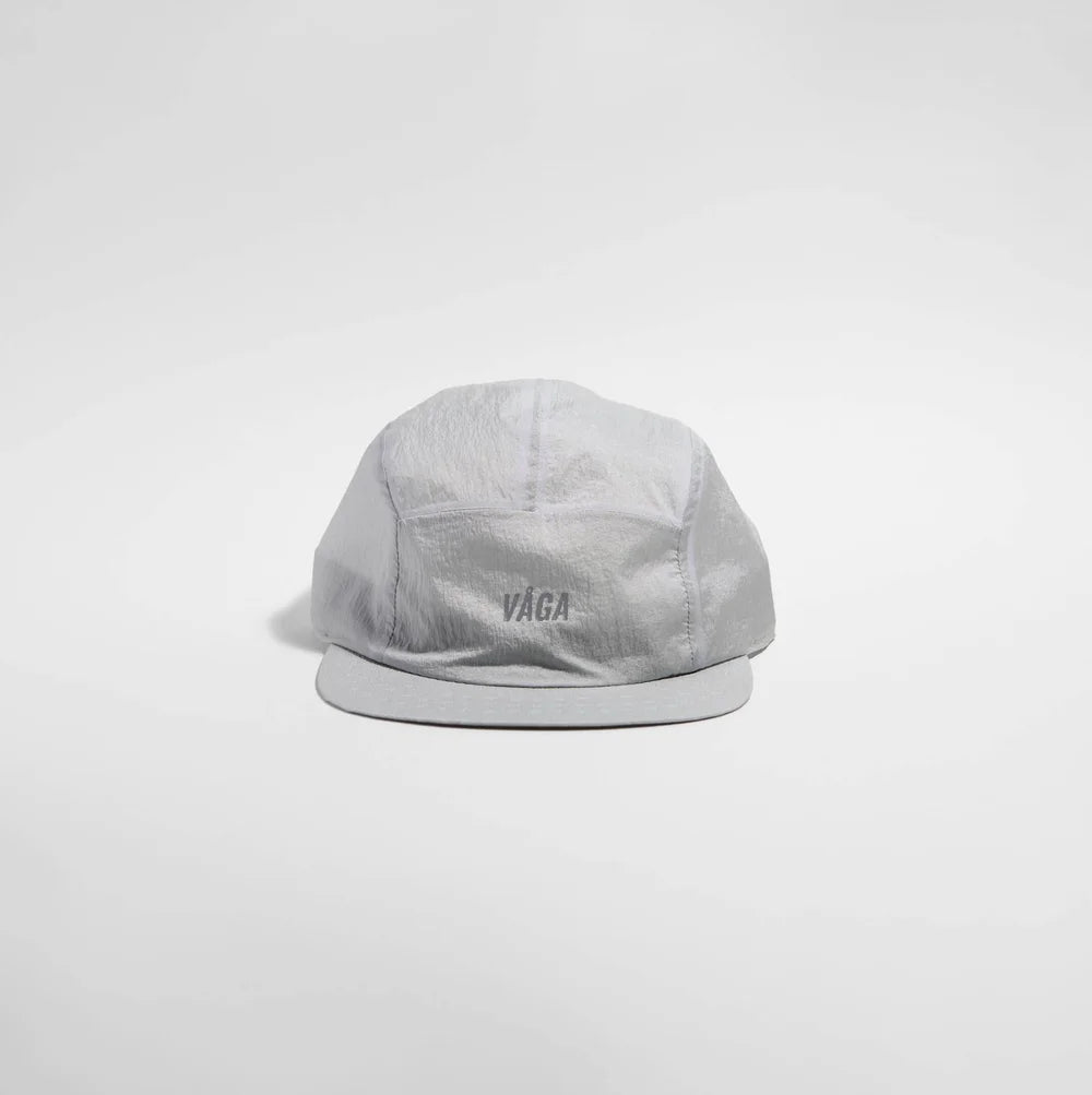 VAGA Wind Resistant Cap - Light Grey - Interval Running