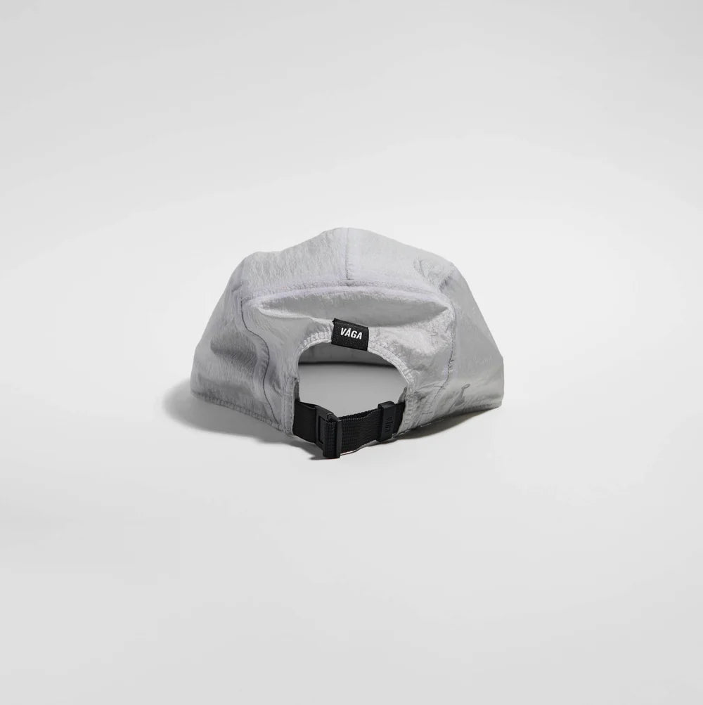 VAGA Wind Resistant Cap - Light Grey - Interval Running