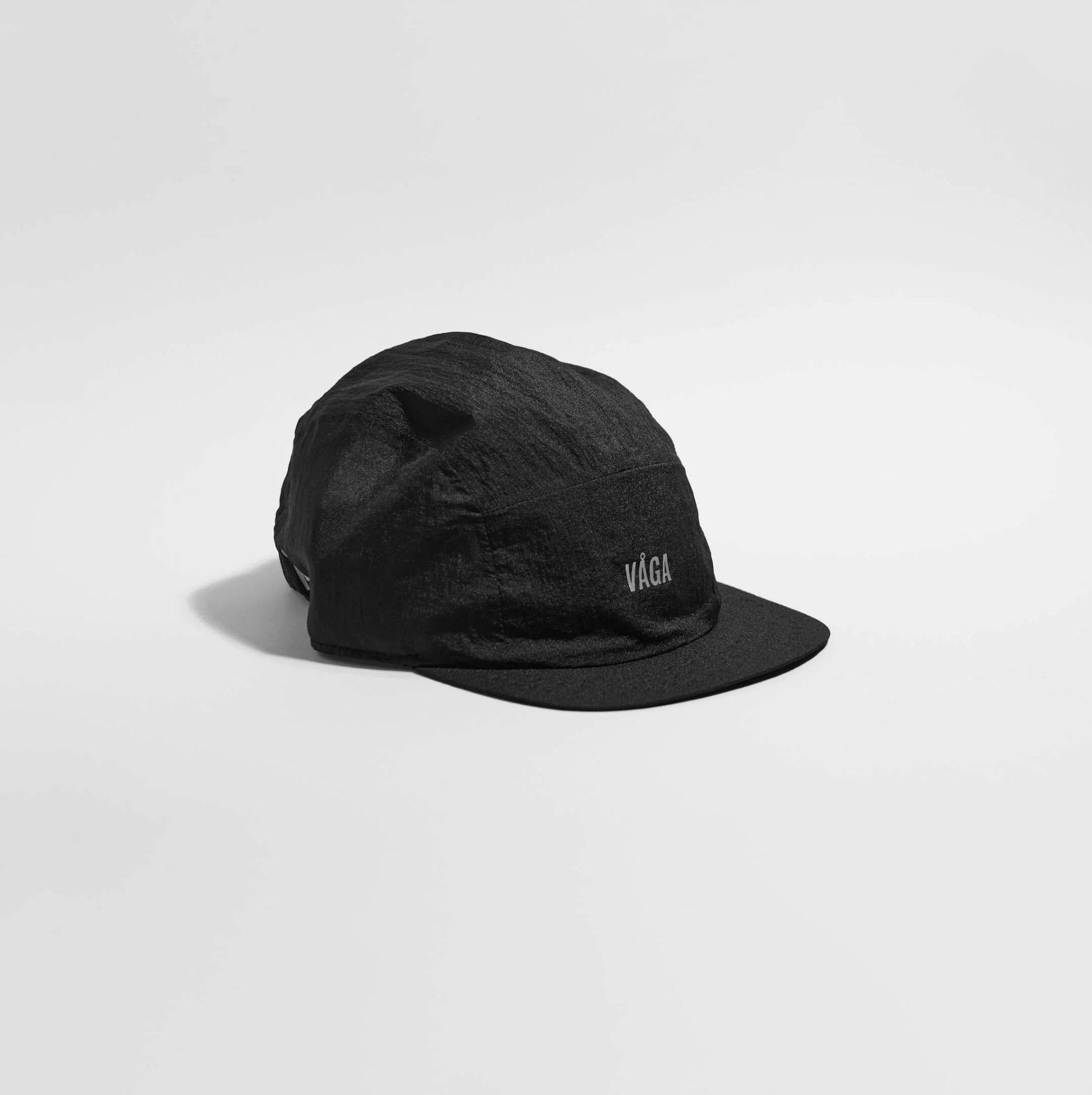 VAGA Wind Resistant Cap - Storm Black - Interval Running