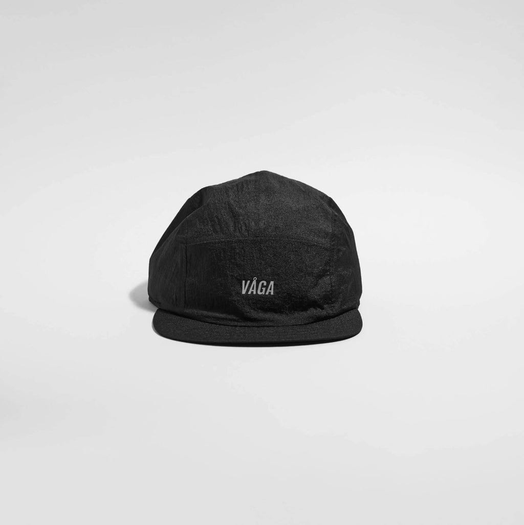 VAGA Wind Resistant Cap - Storm Black - Interval Running