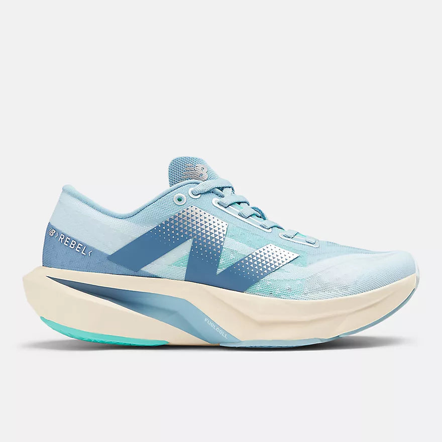 New Balance Women's FuelCell Rebel v4 Shoes - Quarry Blue